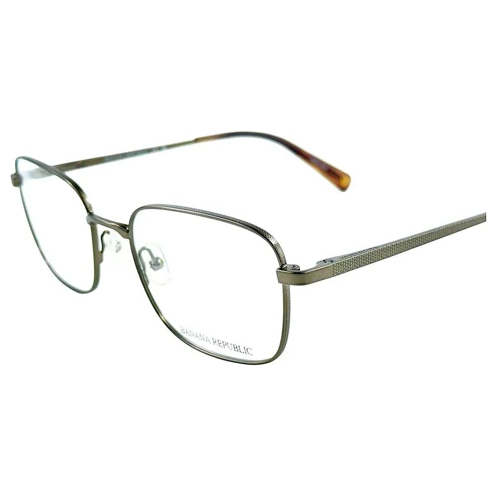 Banana Republic BR118 Mens Metal Eyeglass Frame 0TUI Light Brown 52-19 w Case